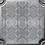 iron walk plate background tile