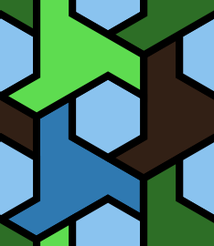 hexagon pattern background