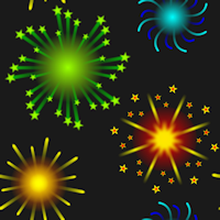 happy new year pattern background