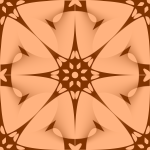 orange stars repeating pattern background tile