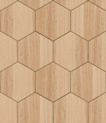 wooden hexagons repeating pattern background tile
