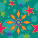 blue pattern clip-art background tile