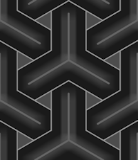 Black grey hexagons pattern background tile 1029