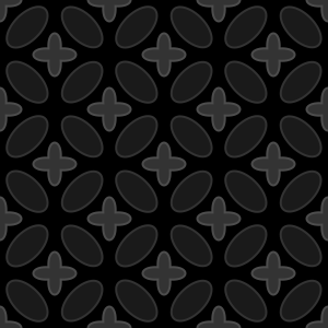 Black eclips crosses pattern background tile 1036