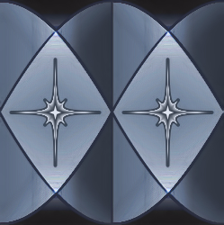 blue metal stars pattern clip-art background tile