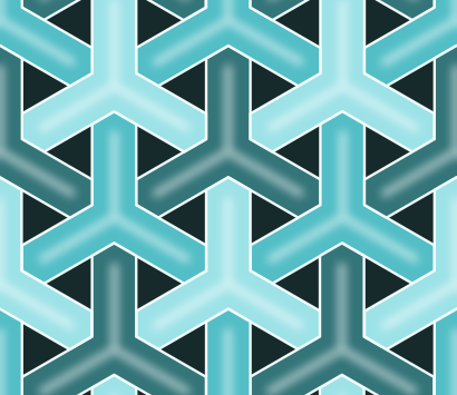 blue hexagon basketry pattern background tile 1059