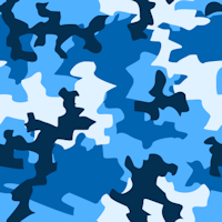 blue army camouflage pattern background tile