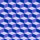 cubes pattern blue repeating background tile