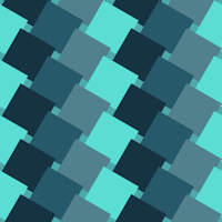 Blue squares wallpaper pattern tile