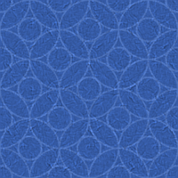 Blue circles repeating pattern tile