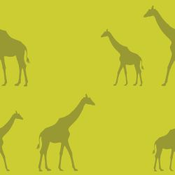 Green giraffe animal pattern background tile 1004