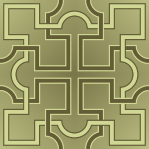 Green gradient pattern background tile 1017