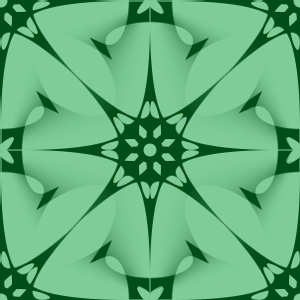 Green stars pattern background tile 1032