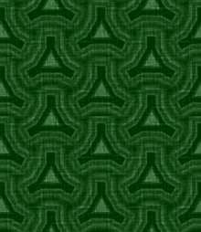 Green texture pattern background tile 1037