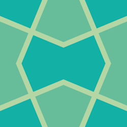 Green octagon basic pattern background tile 1041