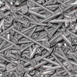 iron screws pattern