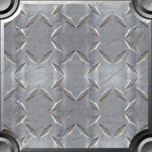 iron plate pattern tile