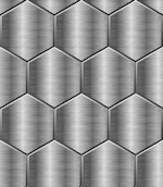 metal hexagons wallpaper pattern background tile