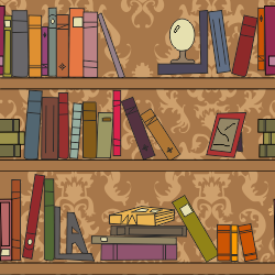 bookcase pattern seamless
