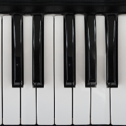 Piano keys pattern background tile 1042