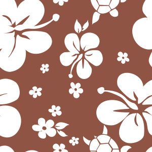 flowers brown white pattern background 1133