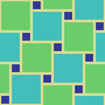blue green squares pattern background