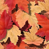 autumn leaves tile