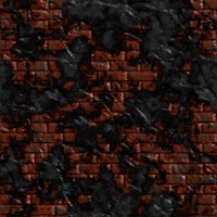 bricks wall black red repeating background tile