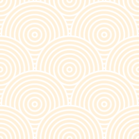 Orange circles pattern background tile 1019