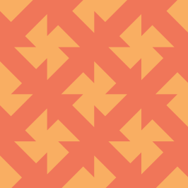 Orange arrows pattern background tile 1032