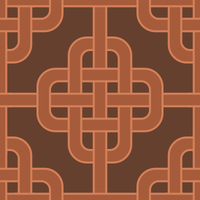 Orange basketry pattern background tile 1042