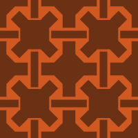 Orange basketry pattern background tile 1045