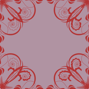 Red figures pattern background tile 1019