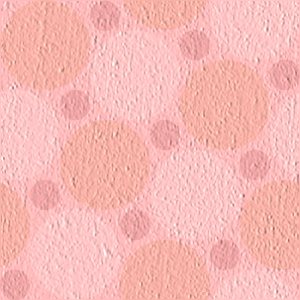 Pink circles orange pattern background tile 1044