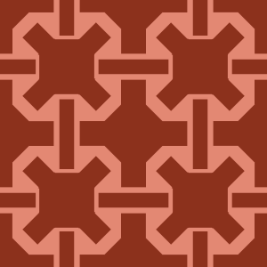 red basketry pattern background tile
