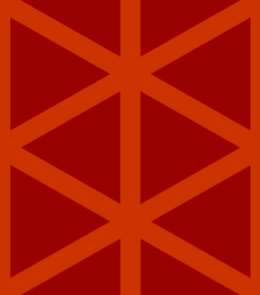 red triangles pattern background tile