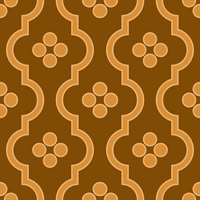 Yellow brown pattern background tile 1019