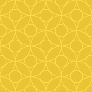 Yellow circles pattern background tile 1021