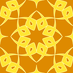 yellow stars pattern background tile