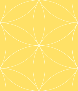 circles yellow pattern background tile 1041