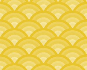 yellow circles pattern background tile