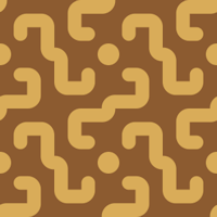 yellow brown pattern background tile