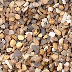 yellow brown pebbles repeating pattern background tile